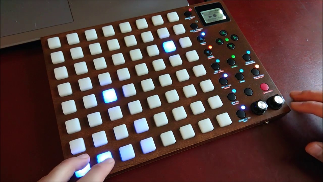 midigrid DYI controller demo YouTube