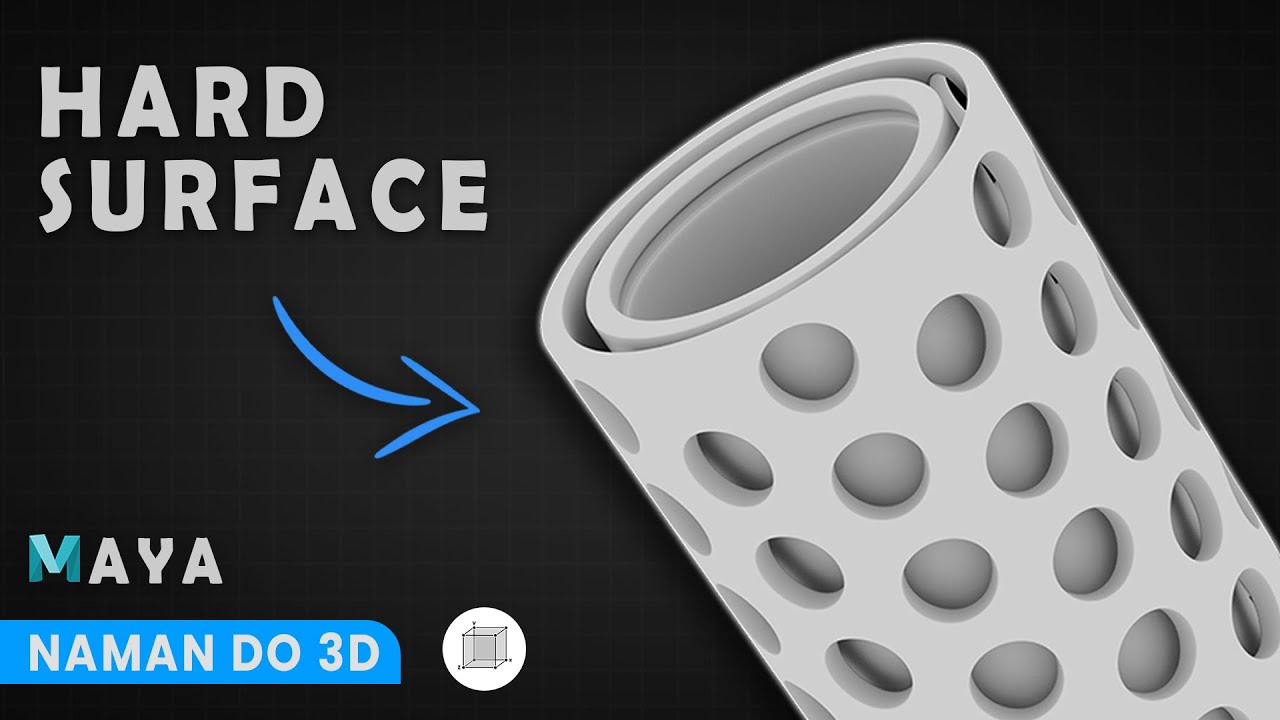 Hard Surface Modeling in Maya | Clean Holes Without Booleans!