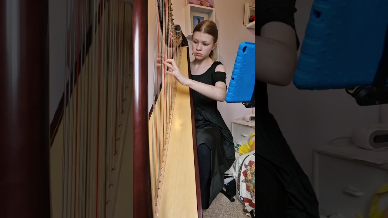 Isla Playing Naderman's Sonatina no 2 on her Aoyama Etude 42 Pedal