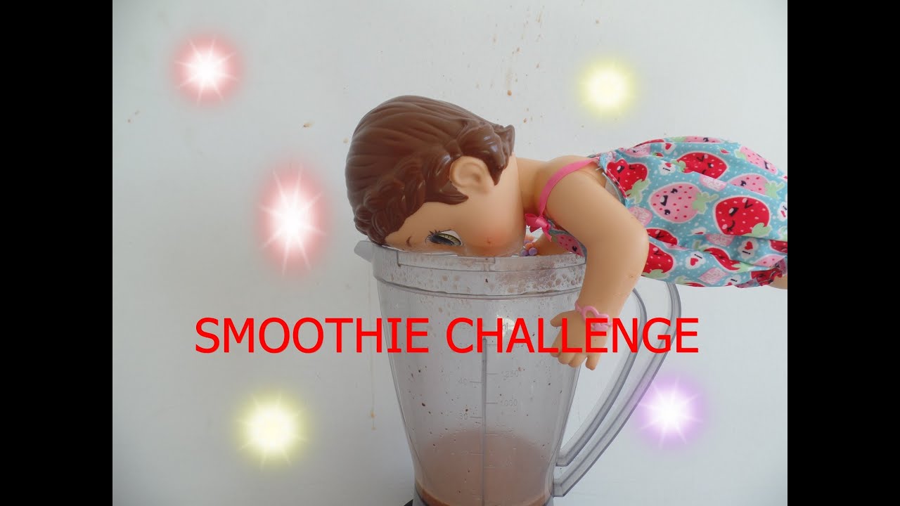 SMOOTHIE CHALLENGE Baby Alive Amandinha e Mel! YouTube