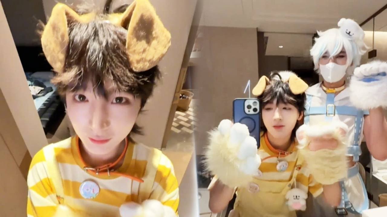 今天是可可爱爱的一天，枫哥和一航的装备也是绝了，好像上去rua一下！【一航】