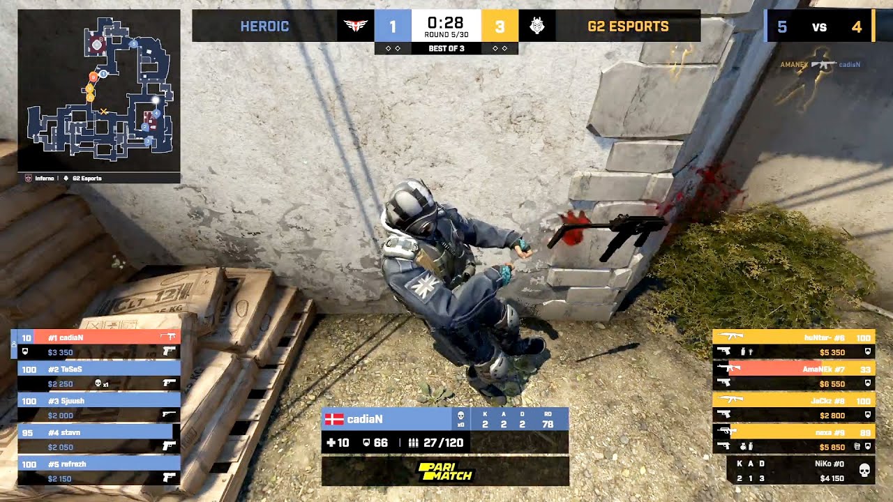 🔴  RU  Heroic vs G2   BO3 / Flashpoint 3 RMR