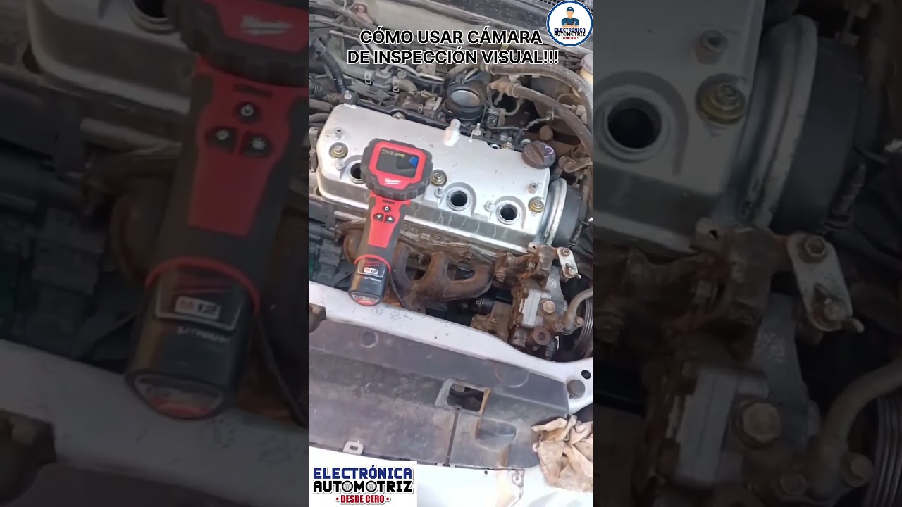CÓMO USAR CÁMARA DE INSPECCIÓN VISUAL!!! 
