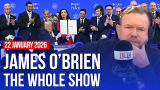War criminals and dictators invited to Trump's "Board of Peace" | James O’Brien - The Whole Show