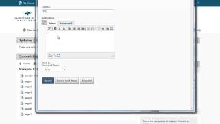 Adding a Glossary Item to a D2L Course, v10