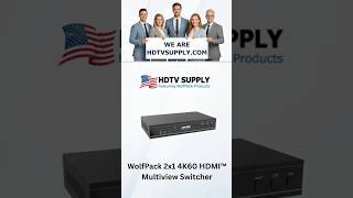 WolfPack 2x1 4K60 HDMI™ Multiview Switcher