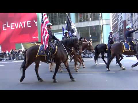 Video 1635 NYC Veterans Parade 2016 Pt 1 