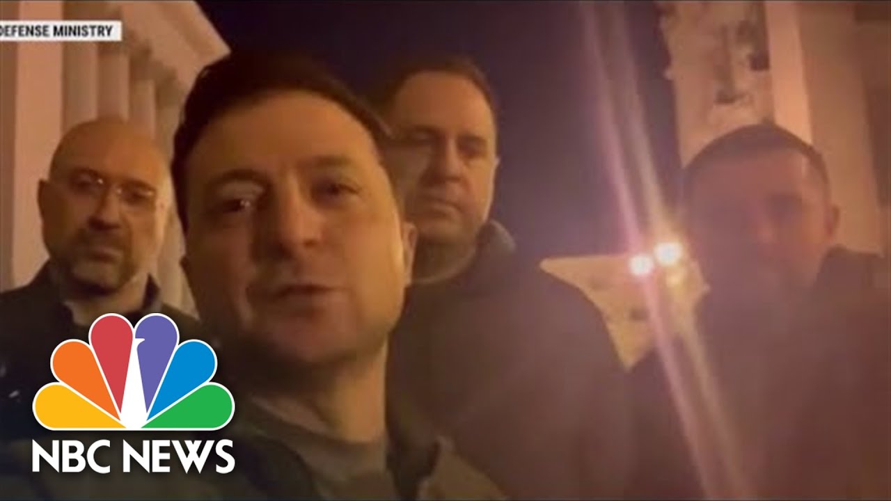 Ukrainian President Zelensky Says Russian Forces Will Attack Kyiv