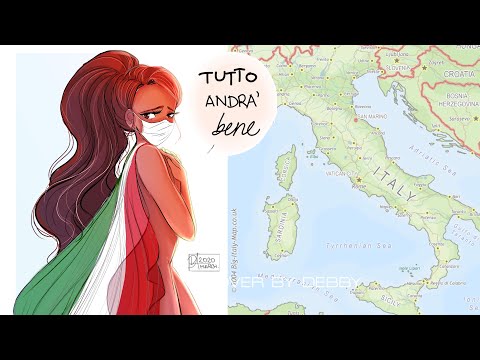 #STAYSTRONGITALY || Speed Art for my Country ! #TUTTOANDRABENE 🇮🇹❤️