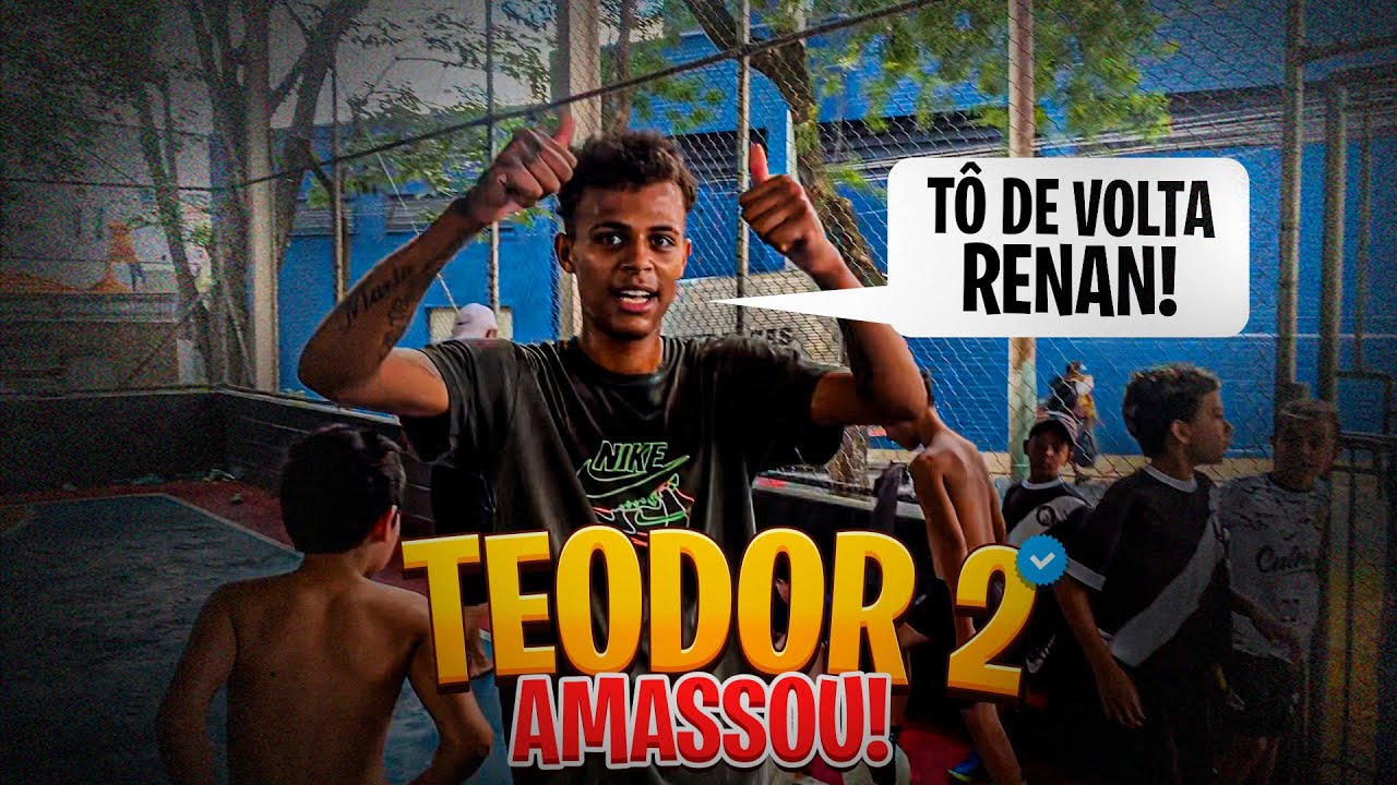 TEODOR 2 JOGOU MUITO 😱 - QUEREM ELE DE VOLTA NO CANAL 🤔 ?