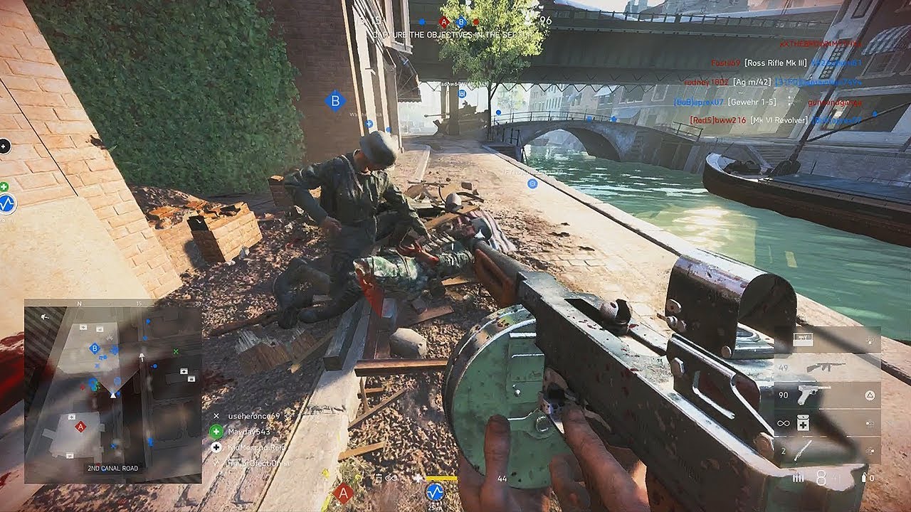 Battlefield 5 Grand Operations Multiplayer Gameplay PS4 Pro (Thompson M1928A1)