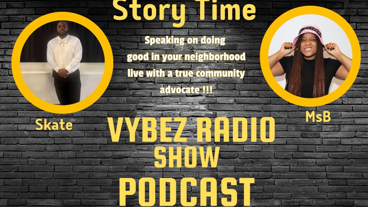 Friday story time (live with a true community advocate)