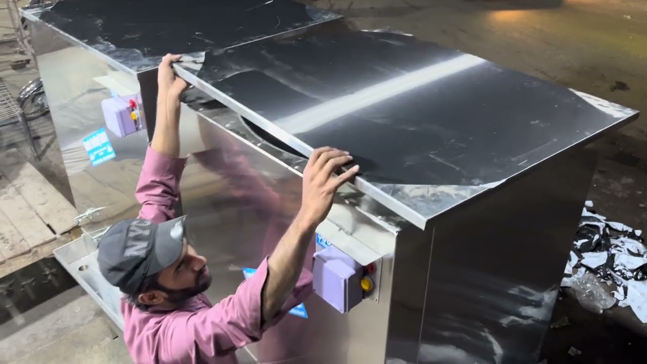 Industrial electric water chiller stainless steel body non-magnet food grade umair Cooling Center ￼￼