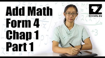 中文解释 - SPM高级数学 【Functions】 add maths form 4 chap 1 part 1