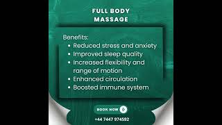 Indulge in Total Bliss: The Ultimate Full Body Massage