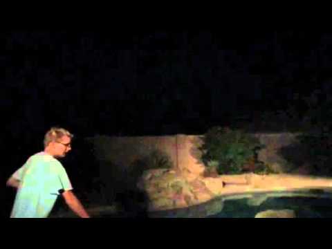 Cracking a whip in slow motion