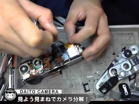 CONTAX G1 AFとファインダー、凝ってます - YouTube