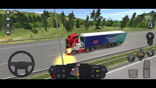 Truck Simulator Ultimate Popcicles  Delivery Europe Highway Route Nevsehir to Tokat Speed In Limit screenshot 1