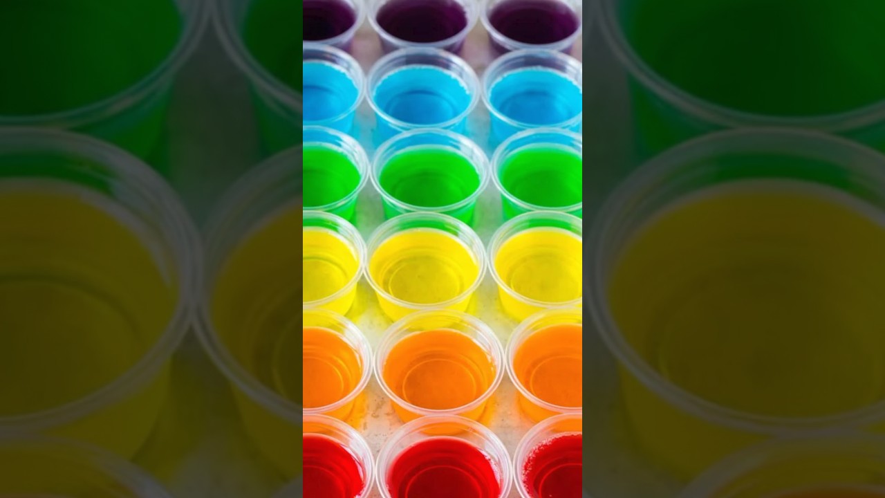 Идеальные желейные шоты с водкой