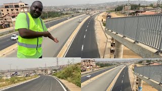 Glamorous Lane Markings Shine on Amanfrom–Amasaman Service Lane | 10-Lane Ofankor Nsawam Road. Pt.1