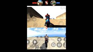 Indian bike driving 3D 🥷 VS 🥶 Indian GT5 bike 3D 😱#gaming#viral