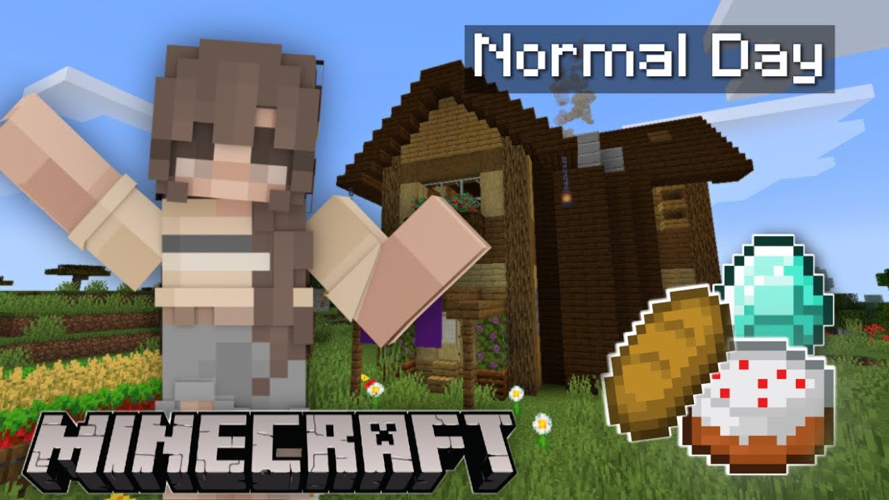 A NORMAL DAY in Minecraft!! | Minecraft Roleplay - YouTube