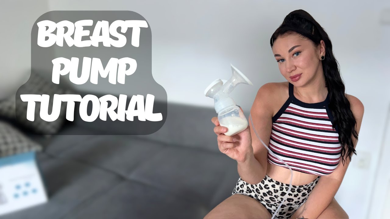 [4K] Грудное вскармливание с LuxySasha | Советы и руководство по использованию молокоотсоса | Pum...