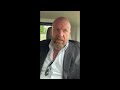 Triple H Reacts To Hulk Hogan S Death Triple H Reacts To Hulk Hogan S Death