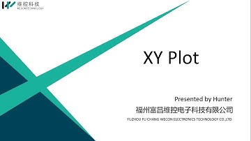 Wecon HMI Basic Chart & Table: 6.XY Plot
