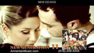 NEW GENERATION 11 ARMENIAN CD DVD TOP HITS