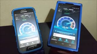 MetroPCS ZTE ZMAX vs Samsung Galaxy Avant 4G LTE Speedtest screenshot 4