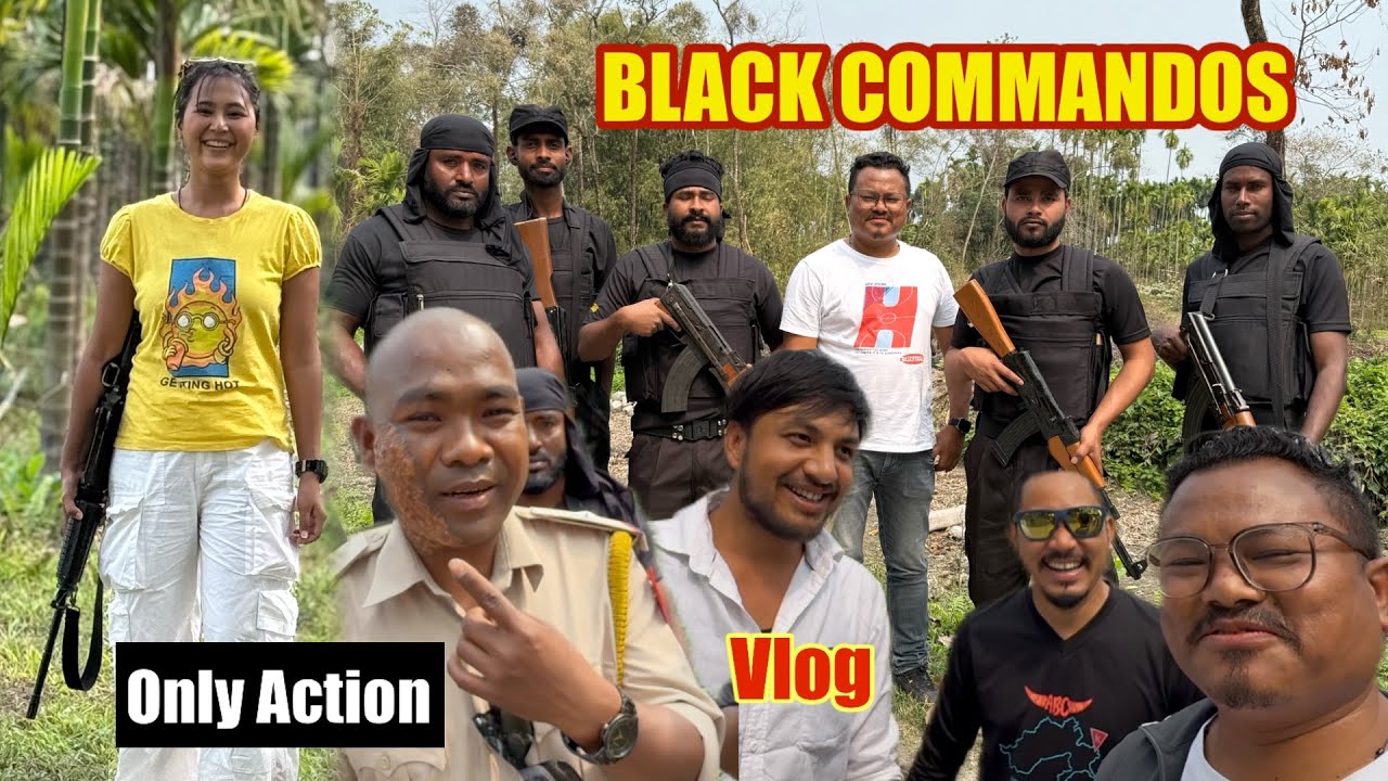 Black Commandos Jwngsw Vlog || Jangkrithai ni Thwisam 2  Shooting - Update