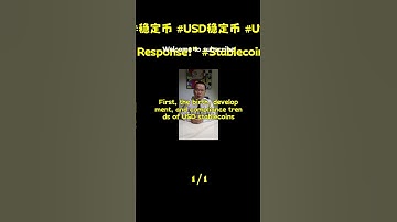 "Warning and Response Strategies for USD Stablecoins! #Stablecoin #USDStablecoin #USDT"