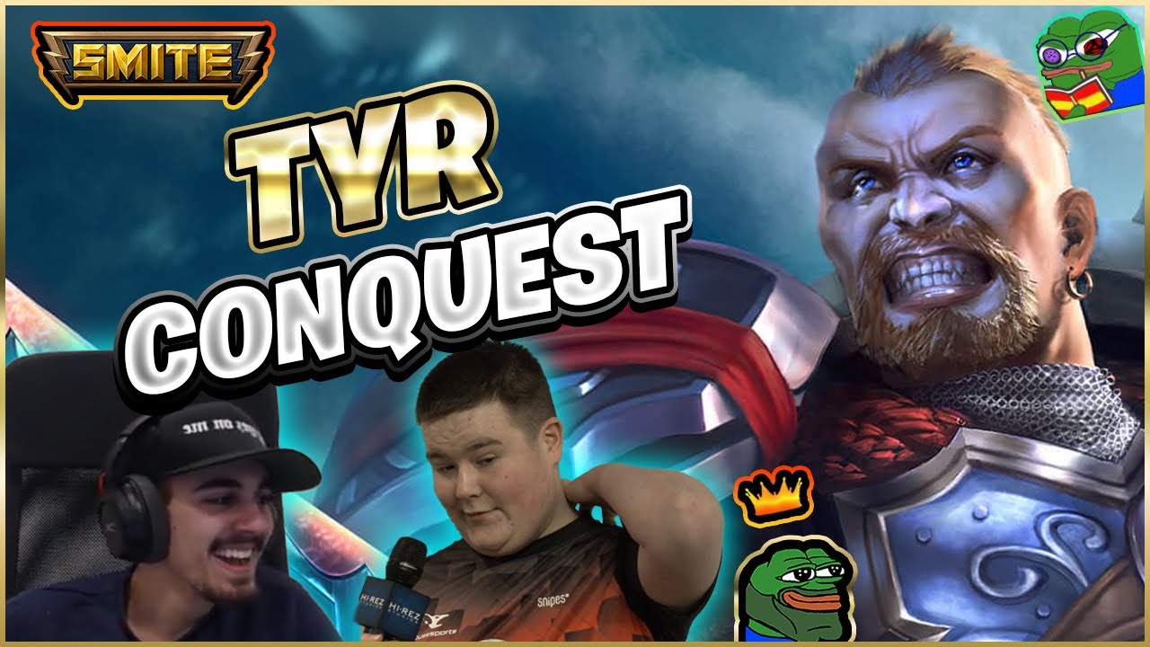 TYR, VAMOS A JUNGLEAR UN POCO | Julio | Smite Ranked Conquest DuoQ Spudio 💜