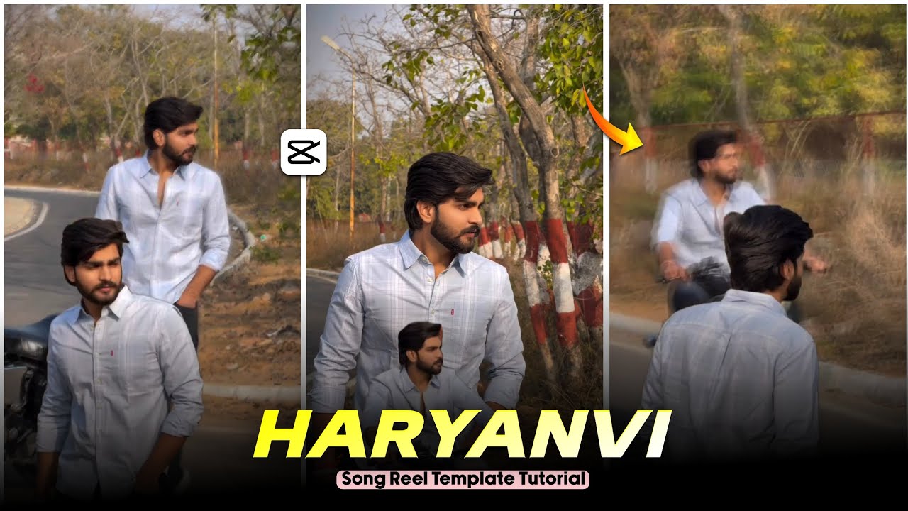 Trending Haryanvi Song Reel Template Tutorial In CapCut | Mr_Shine2.0 