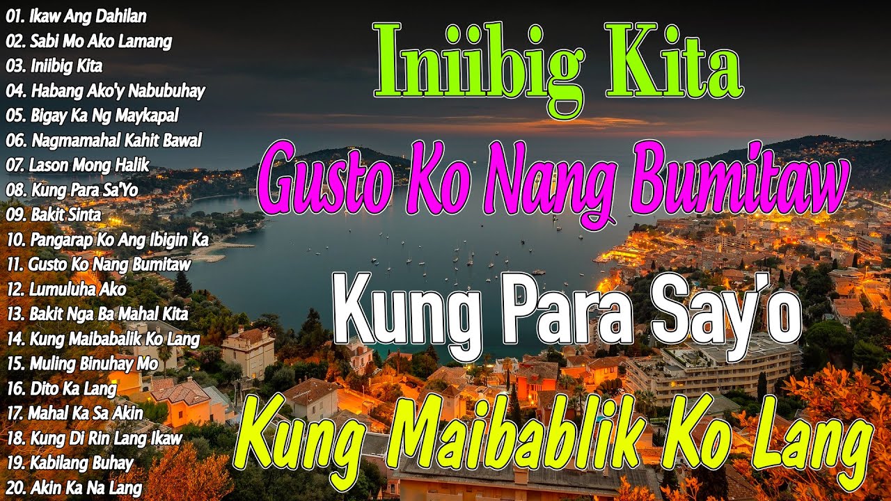 Bigay Ka Ng Maykapal 💜 Nagmamahal Kahit Bawal || OPM Love Songs Tagalog Medley 70s 80s 90s