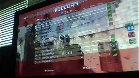 CoD4 cross map no scope jump shot / Q W 1 IK x Shot