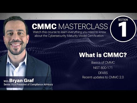 CMMC MASTERCLASS - Section 01 -  What is CMMC? - video from Abacode Cybersecurity