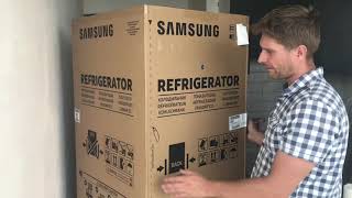 Распаковка холодильник Samsung RB30N4020B1 UA из Rozetka