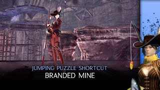 Guild Wars 2 Jumping Puzzle Shortcut - Branded Mine (Jade Bot)