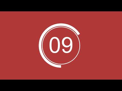 15 second timer countdown video brown and indian red landscape video 🕒️