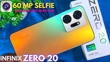 INFINIX ZERO 20 UNBOXING| 60 MP Front Camera | Best Selfie Camera phone