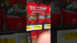 Why is deodorant so expensive in the Philippines? 🇵🇭 #philippines #filipino