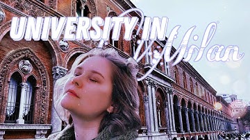UNIVERSITY little Vlog, MILAN