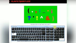 Klavyede nokta ve virgül işareti nasıl yapılır #klavyeişaretleri #işaret #simge #emoji 
