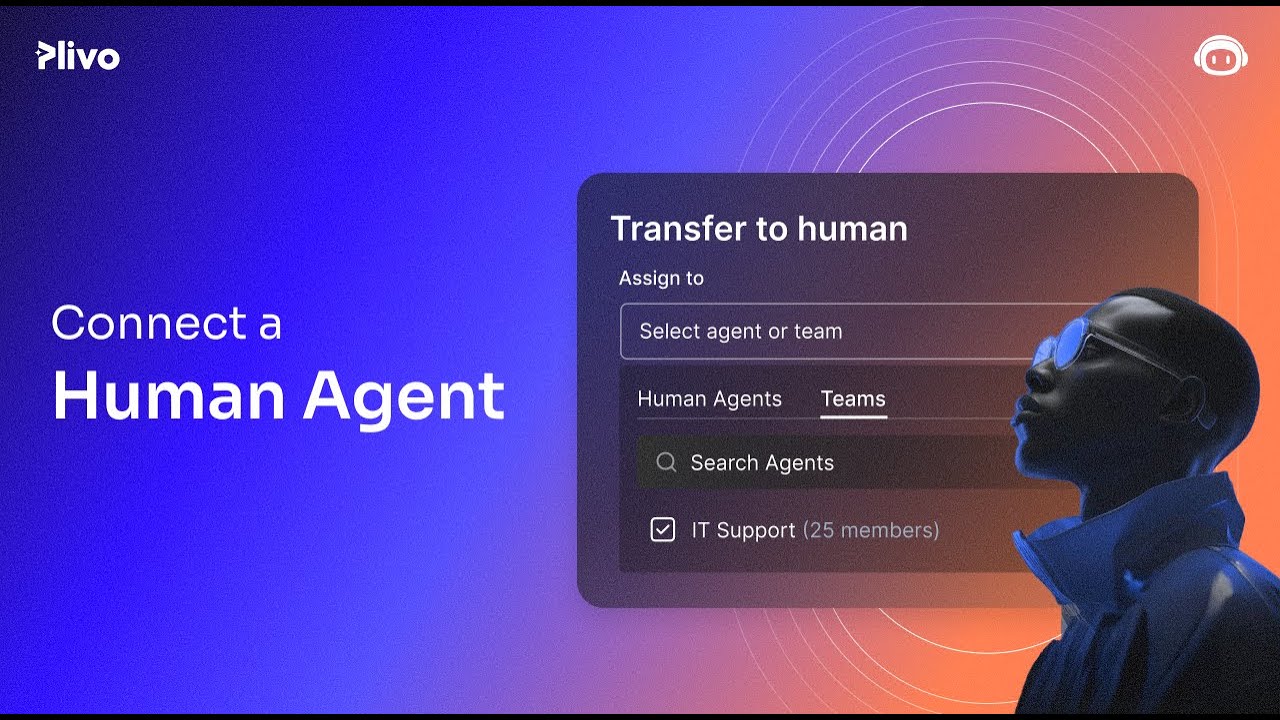 Connect a Human Agent to your AI Agent Flow - YouTube
