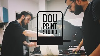 Furkan Öztekin - Güneş Doğana Kadar Sohbet: Lithography Dou Printstudio Resimi