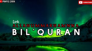 ALHUMMARHAMNA BIL'QURAN | NADA SIKKAH (LIRIK LAGU)