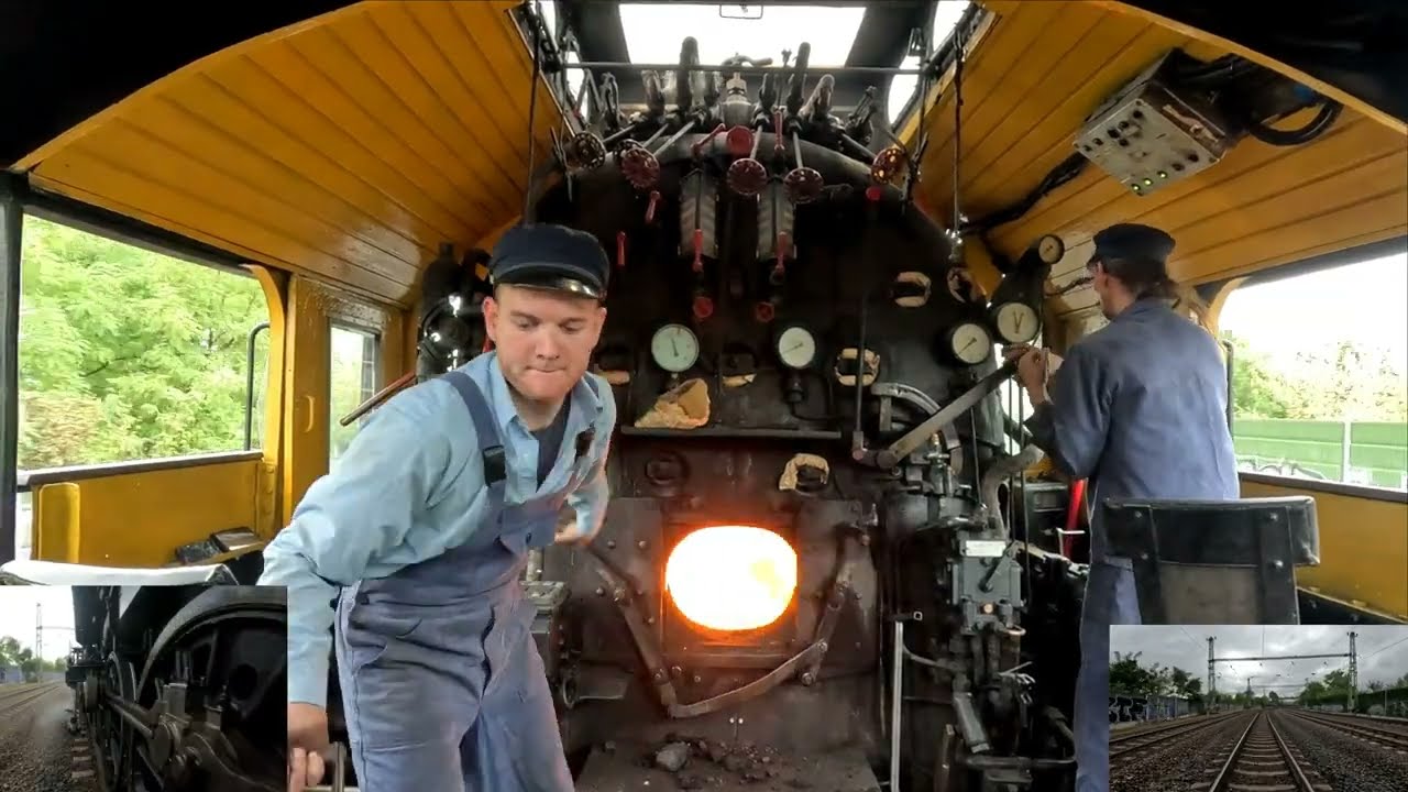 Így vezetik a 424,009 gőzmozdonyt: Kelenföld - Székesfehérvár (20241005) 4k