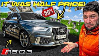 I TOOK A MASSIVE GAMBLE ON THIS UNSEEN AUDI RSQ3!!... MAD CHEAP!! by Saving Salvage 192,172 views 2 months ago 22 minutes